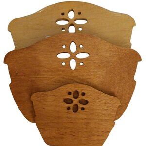 Crafted for Longaberger Bread/Cracker Basket Dividers Set Of 3(2 Large, 1 Small)